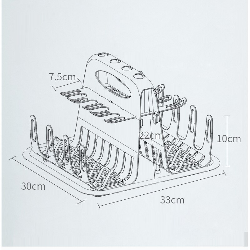 Baby Bottle Rack Drying Organizer